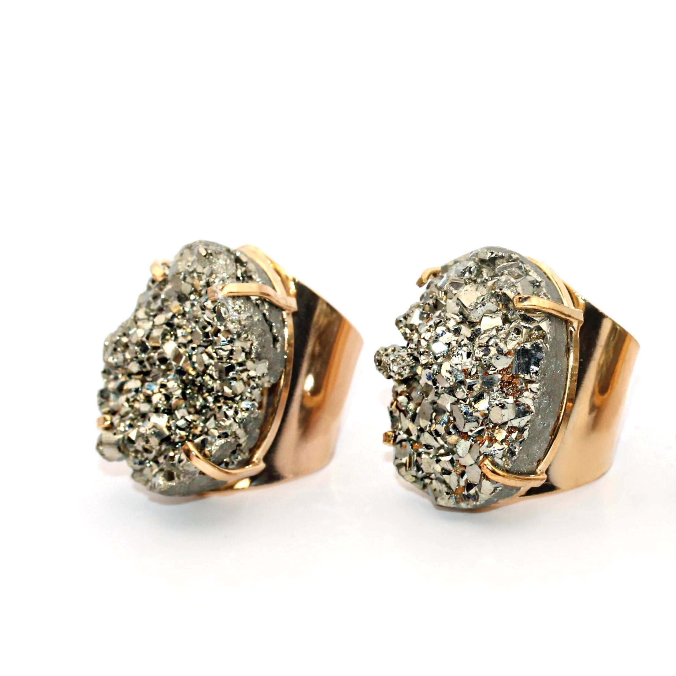 Pyrit Ring oval