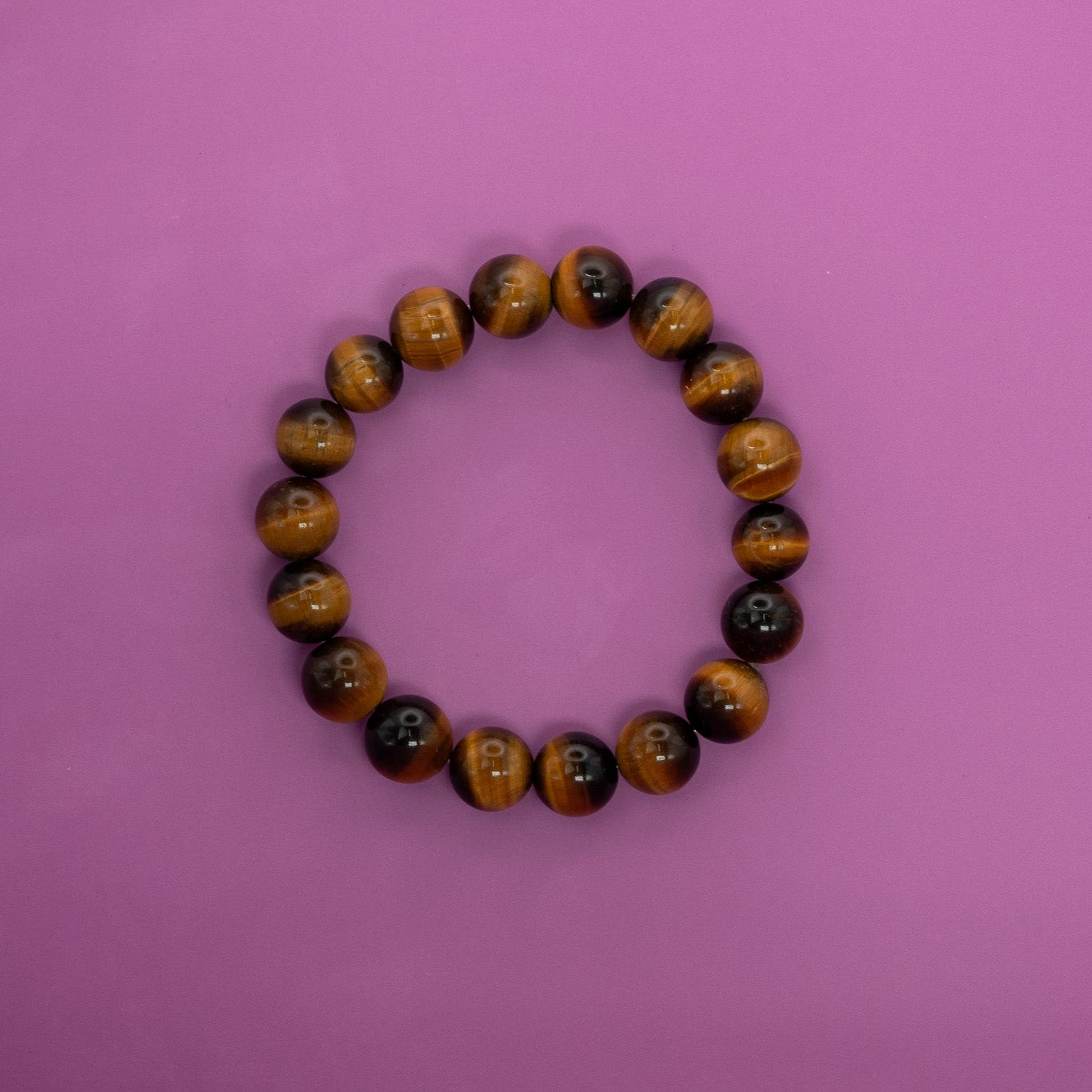 Tigerauge Armband – Elastisch