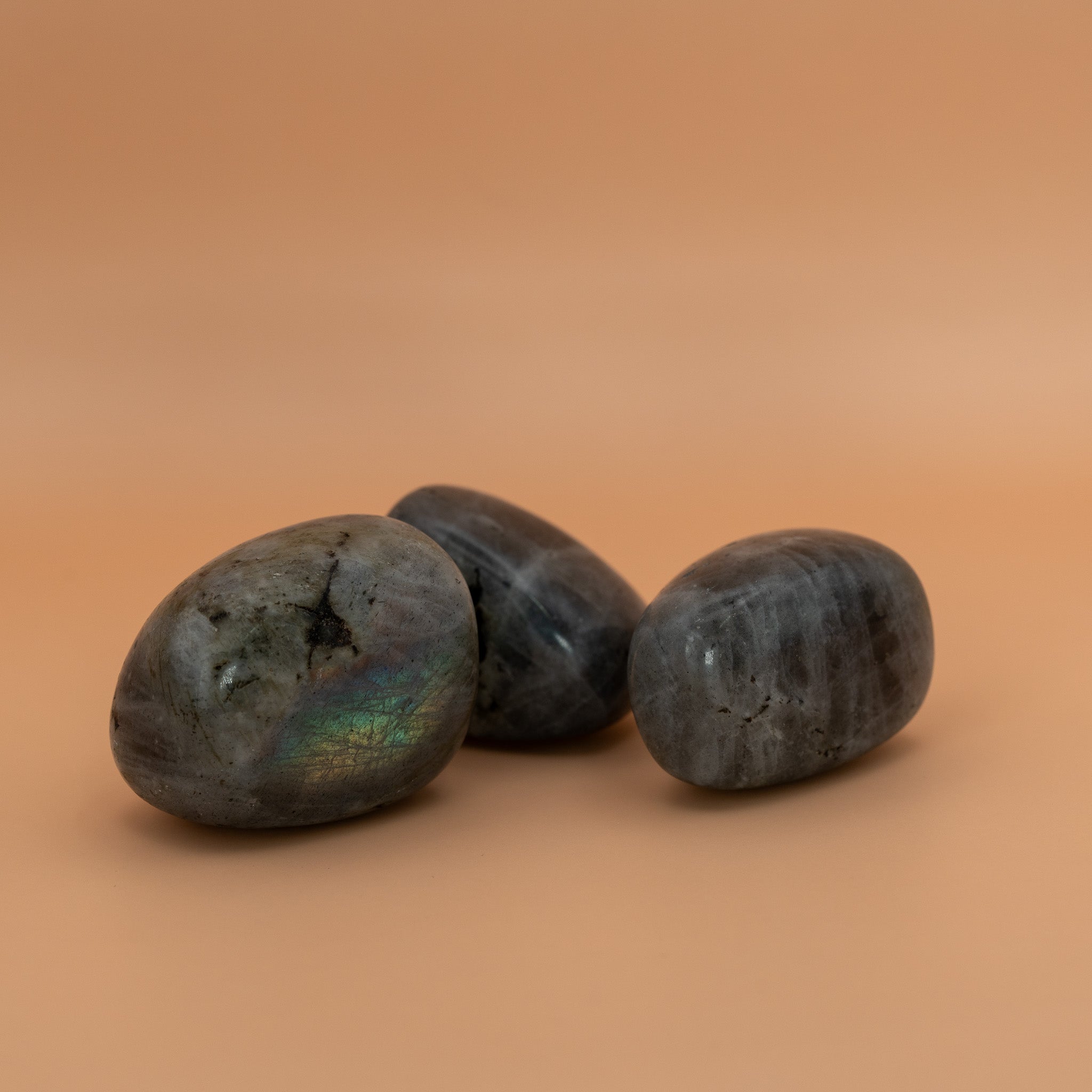 Labradorit Trommelstein – ca. 2x3 cm